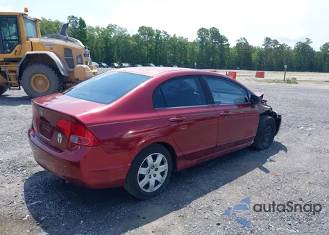2006 Honda Civic Lx из США, поврежденный, VIN 1HGFA16506L059557